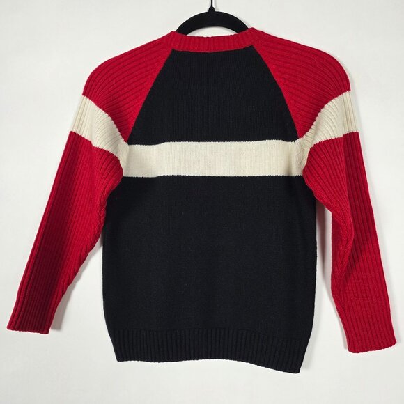 Vintage Y2K Disney Jeans Racing Team Wool Blend Youth Size 7/8 Sweater - Picture 2 of 6